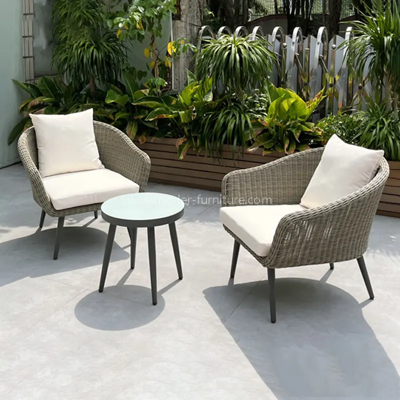 Leisure Outdoor Алюминиевая рама PE Rattan Balcony набор балконов